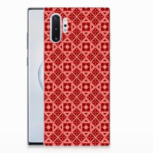 Samsung Galaxy Note 10 Plus TPU bumper Batik Rood