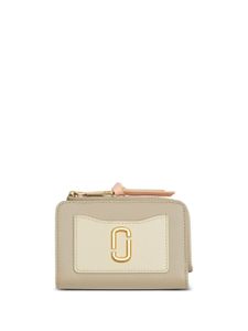 Marc Jacobs portefeuille The Slim Bifold - Tons neutres