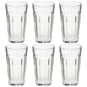 Set van 6x stuks water/sap glazen Lorenz 350 ml van glas