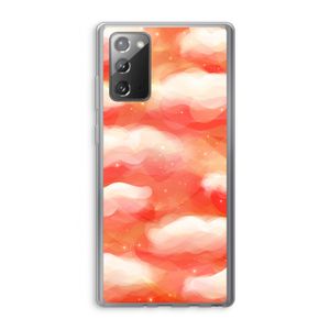 Lichte Wolken: Samsung Galaxy Note 20 / Note 20 5G Transparant Hoesje