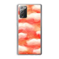 Lichte Wolken: Samsung Galaxy Note 20 / Note 20 5G Transparant Hoesje