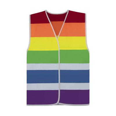 Korntex Veiligheidsvest Pride - regenboog kleuren - voor volwassenen
