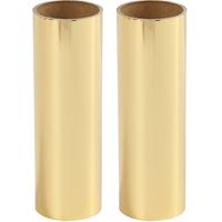 2x rollen gouden hobby transfer folie 50 cm knutselmateriaal