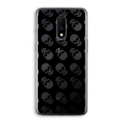 Musketon Skulls: OnePlus 7 Transparant Hoesje