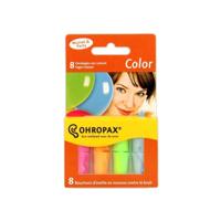 Ohropax Oordopjes geluiddempend color 8 Stuks
