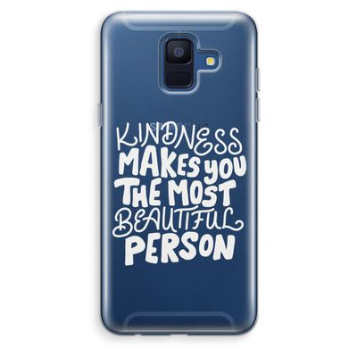 The prettiest: Samsung Galaxy A6 (2018) Transparant Hoesje