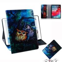 Olie uil patroon horizontale Flip lederen case voor iPad Pro 11 inch (2018) met houder & Card slot & portemonnee Olie uil patroon horizontale Flip lederen case voor iPad Pro 11 inch (2018) met houder & Card slot & portemonnee
