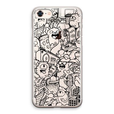 Vexx Black City : iPhone 8 Transparant Hoesje