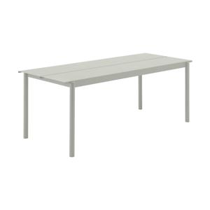 Muuto Linear Steel tuintafel 200 x 75 Grey