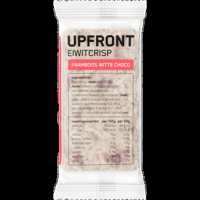 Upfront Eiwitreep Cripsy Witte Choco Framboos 50g bij Jumbo