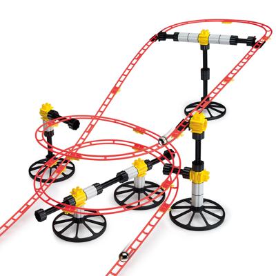 Quercetti knikkerbaan rollercoaster