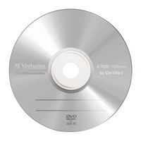 Verbatim 43285 DVD-RW disc 4.7 GB 5 stuk(s) Jewelcase Herschrijfbaar - thumbnail