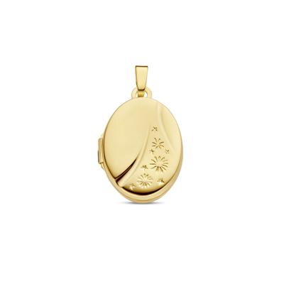 14K Geelgouden Medaillon - Bewaar Jouw Kostbare Herinneringen met Stijl