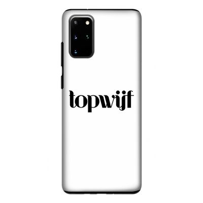 Topwijf Wit: Samsung Galaxy S20 Plus Tough Case