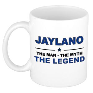 Jaylano The man, The myth the legend cadeau koffie mok / thee beker 300 ml