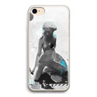 I will not feel a thing: iPhone 7 Transparant Hoesje