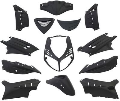 Edge plaatset speedfight 2 13 delig mat zwart