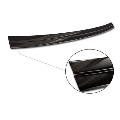 Zwart RVS Bumper beschermer passend voor Audi Q7 (4M) 2015-2019 & FL 2019- incl. S-Line AV245172