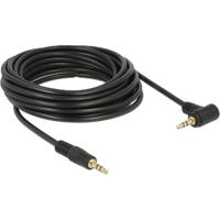 DeLOCK 5m 3.5mm M/M audio kabel Zwart - thumbnail