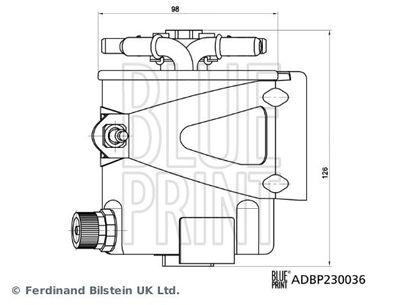 brandstoffilter ADBP230036