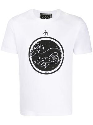 10 CORSO COMO t-shirt à imprimé Capricorne - Blanc