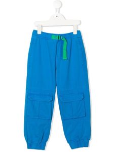 Stella McCartney Kids pantalon fuselé à poches cargo - Bleu