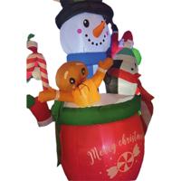 Sneeuwpop BASIC & CO Pinguïn Koek 130 x 80 x 183 cm Opblaasbaar Sneeuwpop BASIC & CO Pinguïn Koek 130 x 80 x 183 cm Opblaasbaar