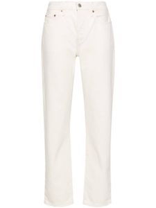 Levi's jean crop 501® à taille haute - Blanc