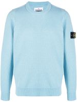 Stone Island sweat en coton à motif Compass - Bleu - thumbnail