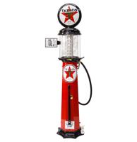 American Texaco 6 Gallon Benzinepomp - Rood & Zwart - Reproductie American Texaco 6 Gallon Benzinepomp - Rood & Zwart - Reproductie