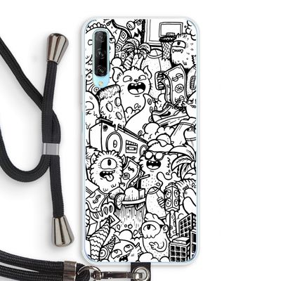 Vexx City #2: Huawei P Smart Pro Transparant Hoesje met koord