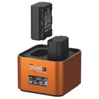 Hähnel ProCube3 - Professionele dubbellader voor Sony