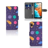 Huawei Y6 (2019) | Wallet Case | met Pasjes | Space
