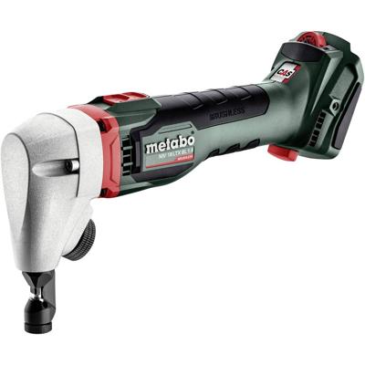 Metabo NIV 18 LTX BL 1.6 Metaloc 601614840 Accu-knabbelschaar Incl. koffer, Zonder accu Batterijspanning 18 V