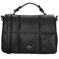 Charm London Citybag Schoudertas Manchester Zwart Charm London Citybag Schoudertas Manchester Zwart