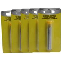 Soldeertin voor soldeerbout - 5x - 15 gram - 3 meter - 1 mm dik