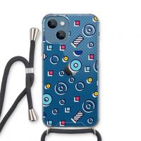8-bit N°9: iPhone 13 mini Transparant Hoesje met koord
