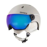 Sinner Titan Visor Helm Matte Light Grey M