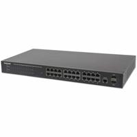 Intellinet 560559 netwerk-switch Managed Gigabit Ethernet (10/100/1000) Power over Ethernet (PoE) Zwart - thumbnail