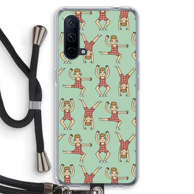 Gymboys: OnePlus Nord CE 5G Transparant Hoesje met koord