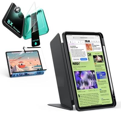 iPad 11" (A16, 2025) Flip Transformation Bundle - Black