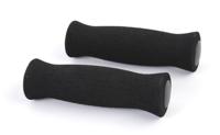 Velo handvatten foam. lengte: 125/125 mm. zwart