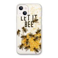 Let it bee: iPhone 13 Transparant Hoesje