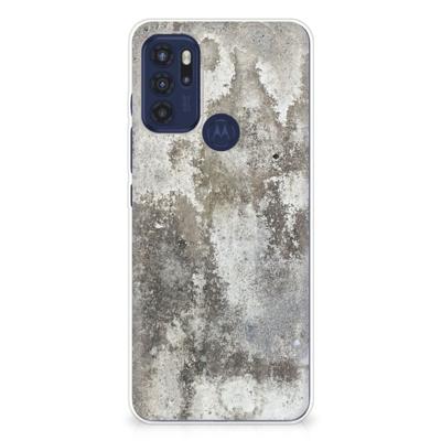 Motorola Moto G60s | TPU | Siliconen hoesje | Beton Print