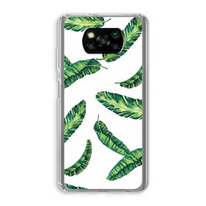 Lange bladeren: Xiaomi Poco X3 NFC Transparant Hoesje
