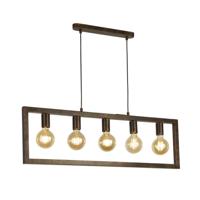 Searchlight Landelijke hanglampOblong - 24102-5RU