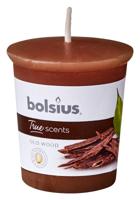 Bolsius True Scents votive 53/45 rond old wood