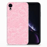 Apple iPhone Xr | TPU Case | White Flowers