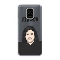 Let It Snow: Xiaomi Redmi Note 9 Pro Transparant Hoesje