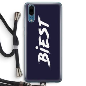 Biest: Huawei P20 Transparant Hoesje met koord